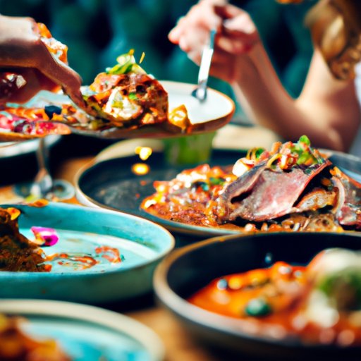 Ordering a Variety of Dishes to Share