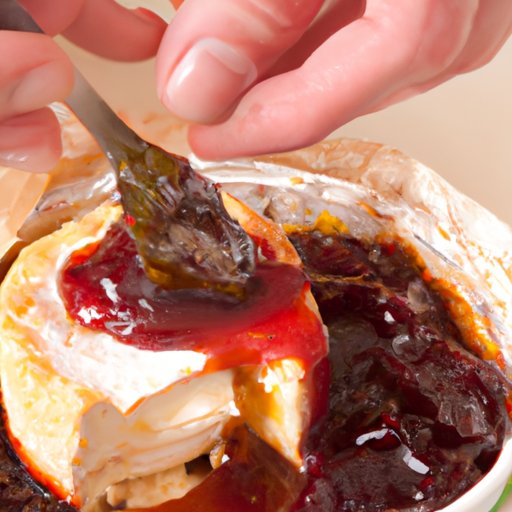 Add Jam to a Baked Brie