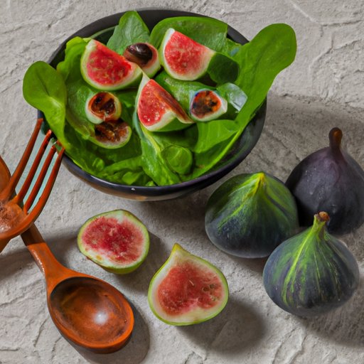 Create a Simple Salad with Fresh Figs