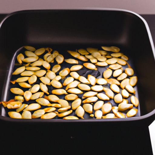 Toasting Pumpkin Seeds in a Skillet