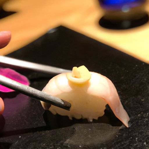 Eat the Sushi with Pickled Ginger