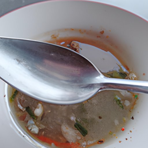 Provide Tips for Eating Soup with a Spoon