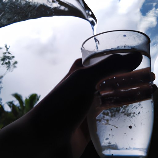 Drink Water to Flush Out Your System