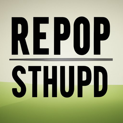 Shop Around for the Best Rates and Terms