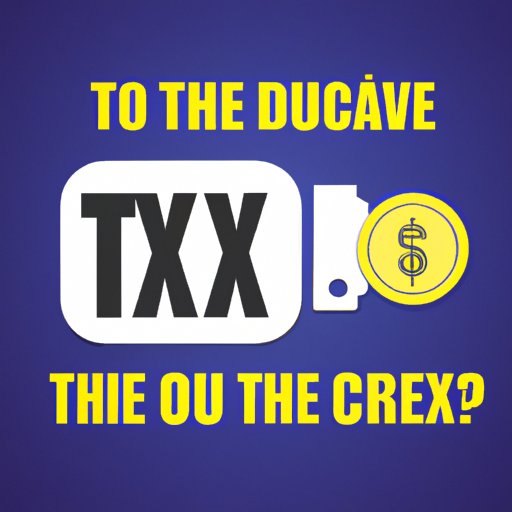 Take Advantage of Tax Credits