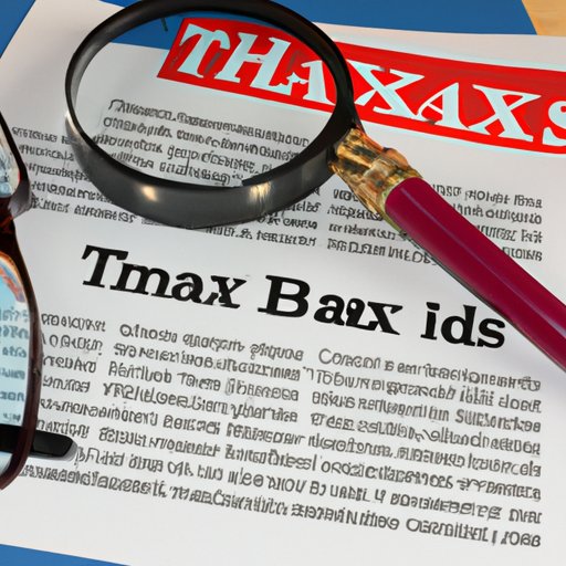 Investigating Tax Breaks and Deductions