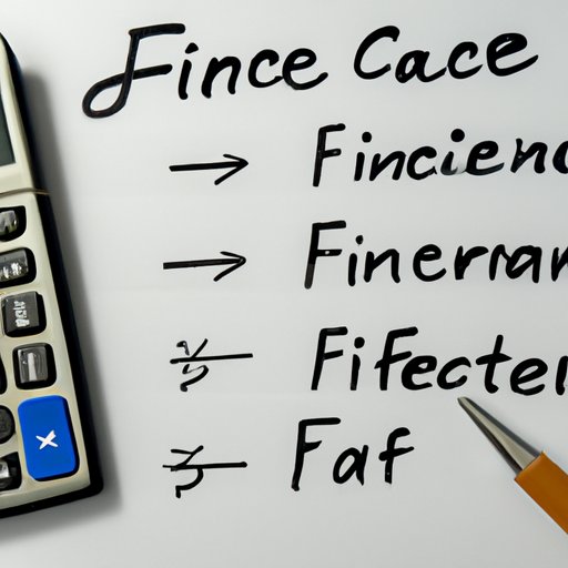 Calculating Interest with Simple Math: A Guide to Finding the Finance Charge