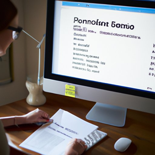 Checking Your Online Statements for Your Account Number