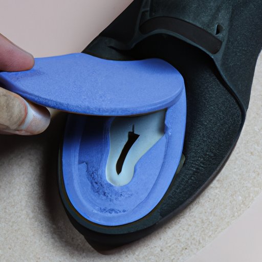 Insert Foam Padding or a Heel Grip Inside the Shoes for Cushioning
