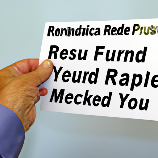 Request a Refund from Your Medicare Provider