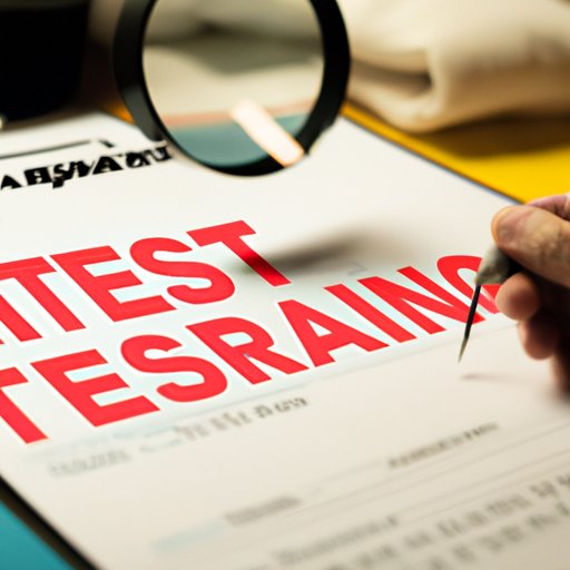 Research the Requirements for Testing in Your Destination Country