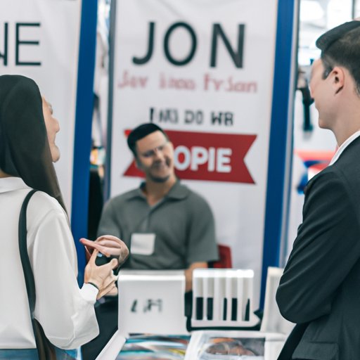 Attend Job Fairs and Network with Employers