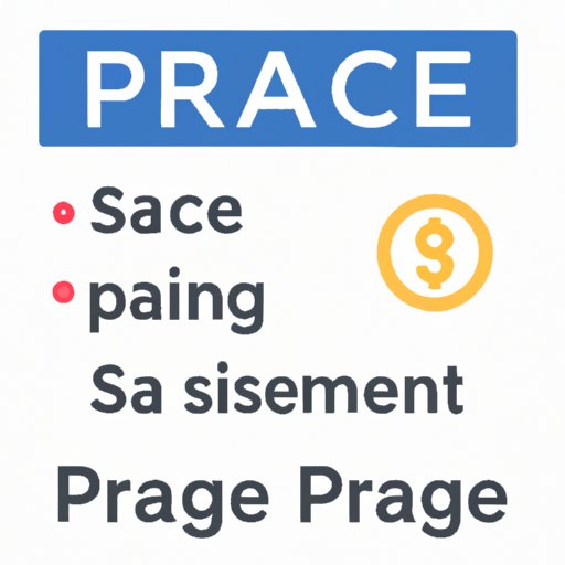 Establish Pricing for Services Offered