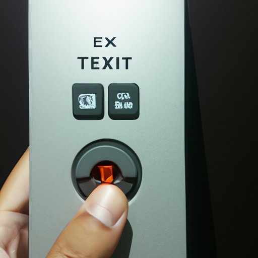 Press and Hold the Side Button to Exit Theater Mode