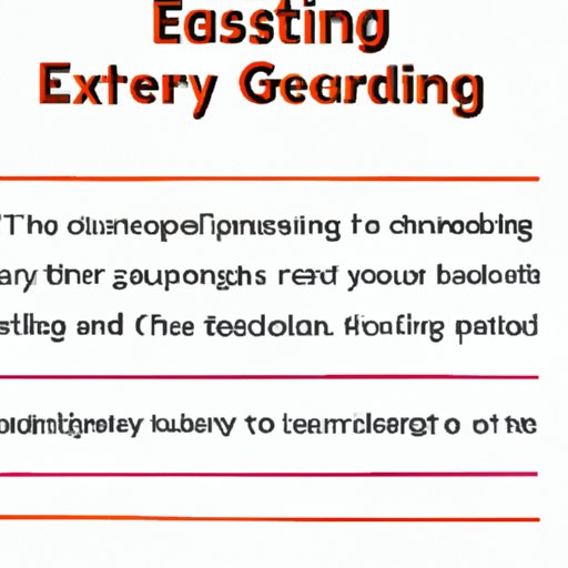 Outline Your Essay Before Beginning