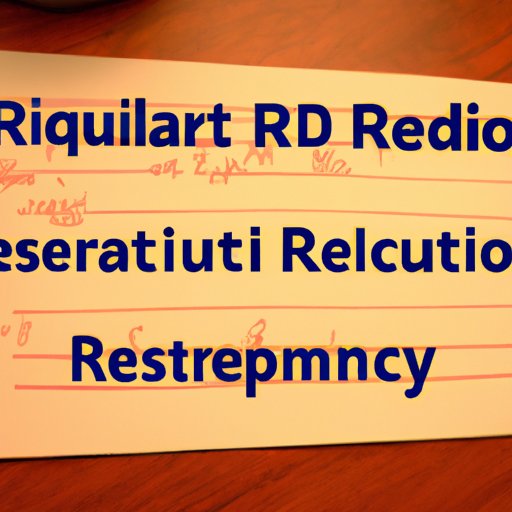 Research Requirements for Certification in Your Area