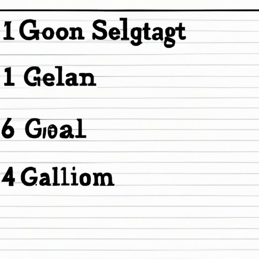 Section 4: Set Realistic Goals