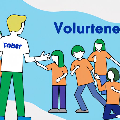 Participating in a Volunteer Opportunity That Requires Leadership Skills