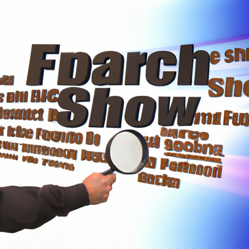 Research the Show and Its Format