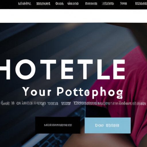 Create a website to promote yourself as a photographer
