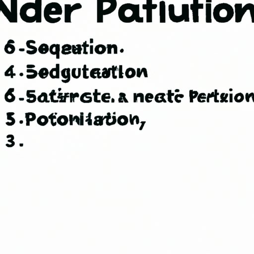 Section 6: Make Nutrition a Priority