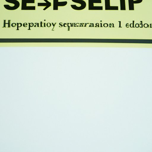 Section 1: Seek Professional Help