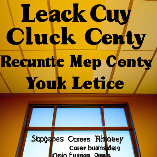 Check with Your Local County Clerk Office