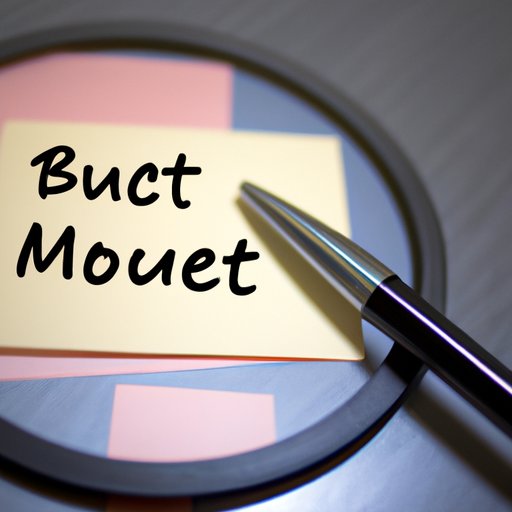 Create a Budget and Stick to It