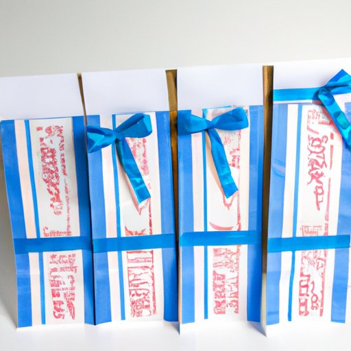 Wrap the Plane Tickets in Creative Packaging