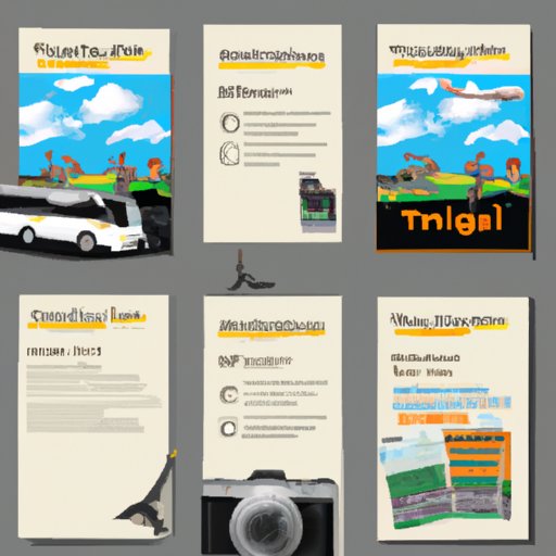 Design Promotional Materials for the Tour