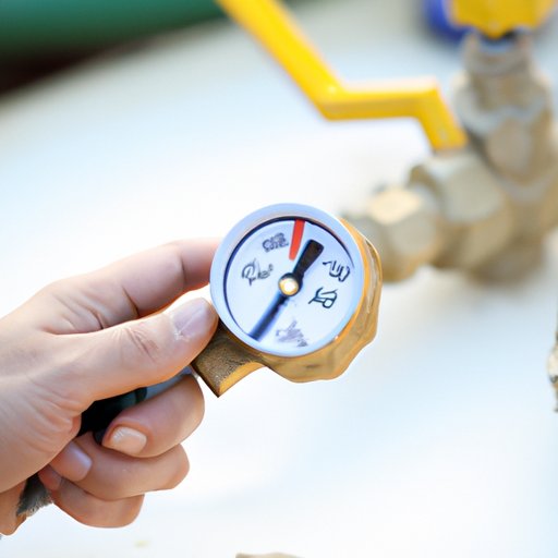 Adjust the Pressure Regulator Valve