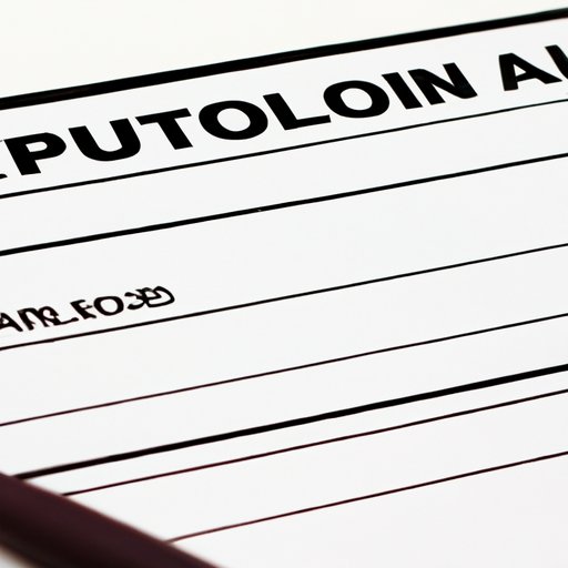 Fill Out the Application Form