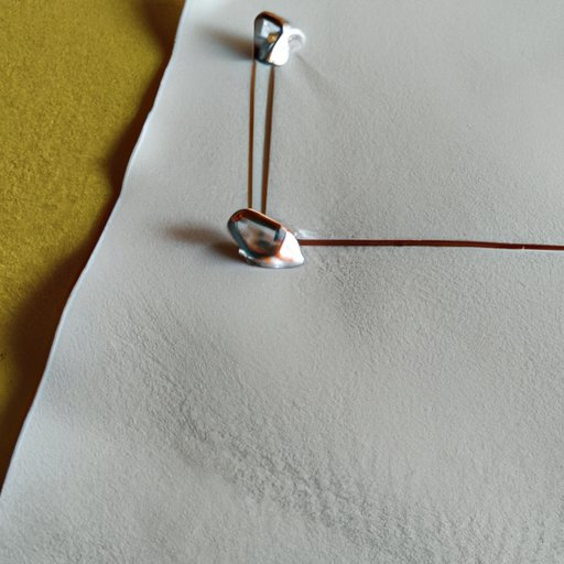 Secure the Corners of the Sheet with Safety Pins
