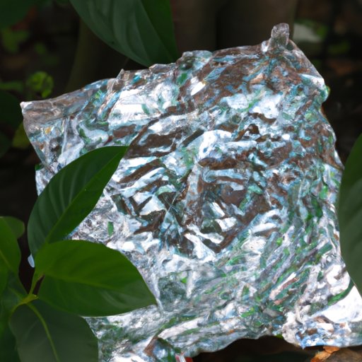 Place Aluminum Foil Around the Plants