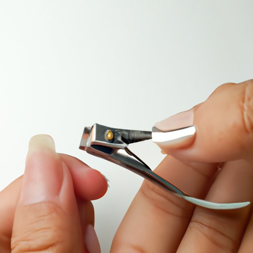 Regularly Trim Nails with Manicure Tools