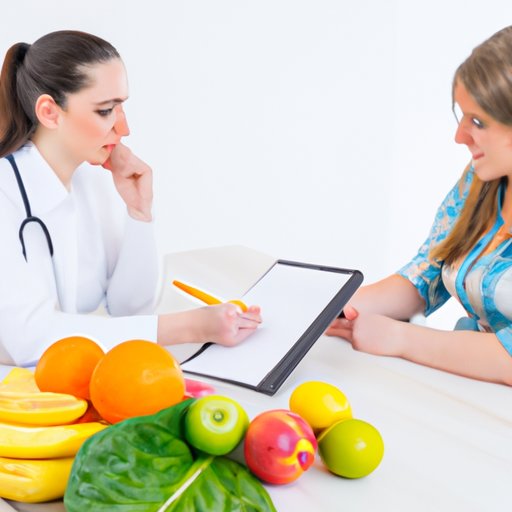 Consulting with a Nutritionist or Dietician for Customized Advice