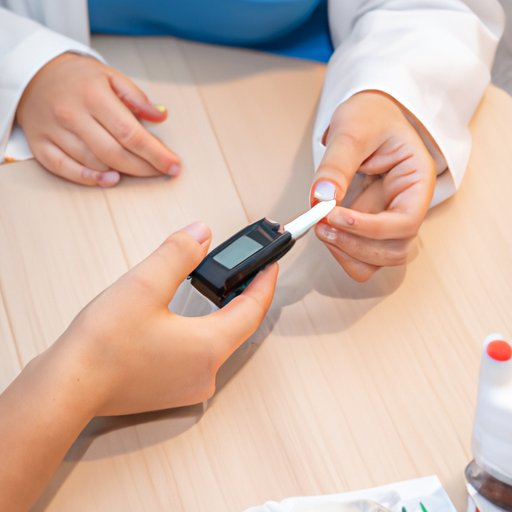 Getting a Blood Test to Measure Glucose and Insulin Levels