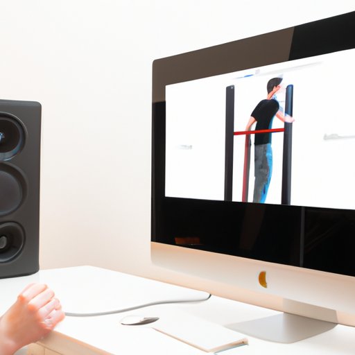 Connect a Computer to the TV and Play Music through FaceTime