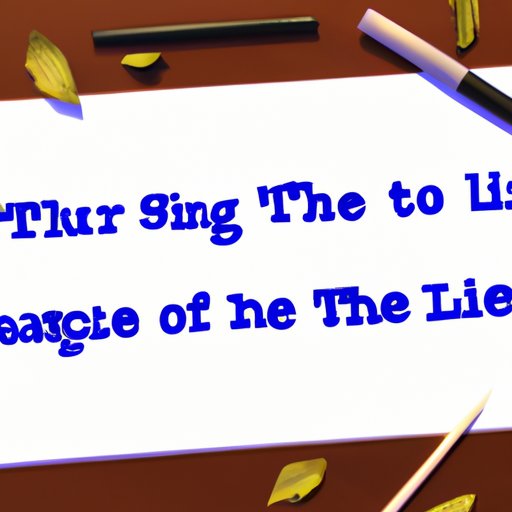 Learn How to Write Your Own Death Scene