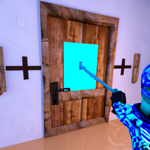 Using the Creative Mode to Secure Doors in Fortnite
