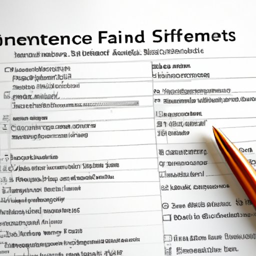Different Components of a Financial Statement