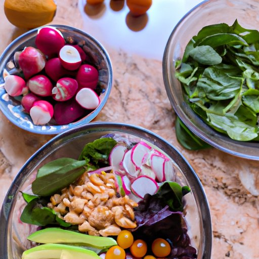 10 Ingredients to Make a Healthy Salad in Minutes