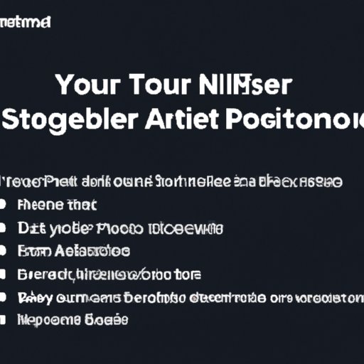 Benefits of Having an Artist Account on Spotify