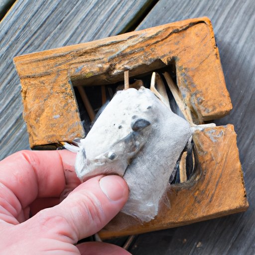 DIY Fire Starter Using Dryer Lint and Wax