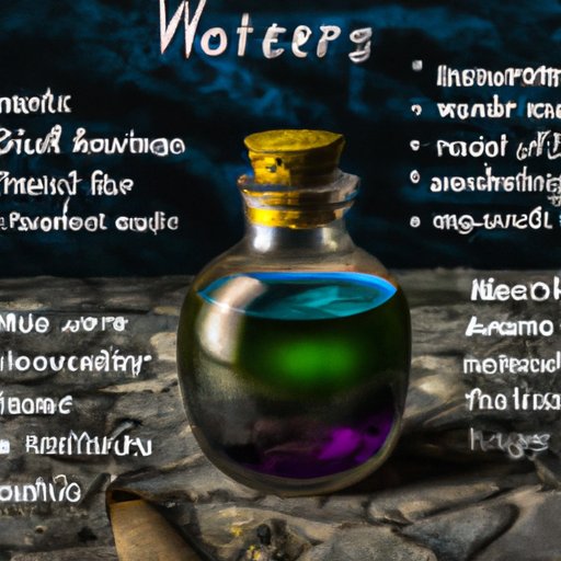 Crafting Your Own Health Potion: An Overview Of The Ingredients Needed