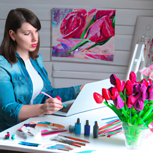 Teaching online classes on how to create art