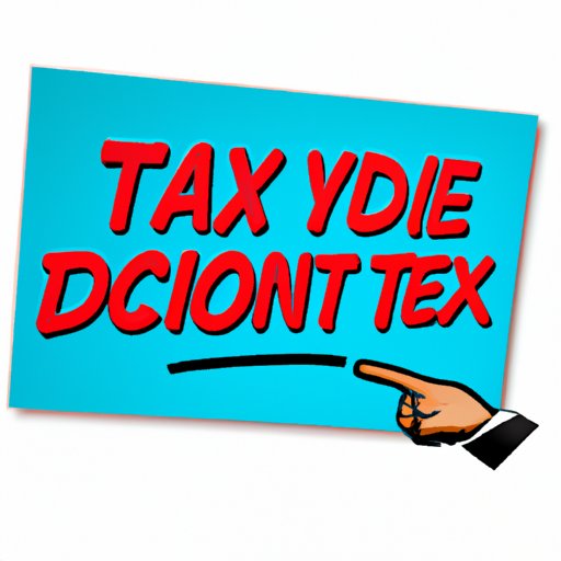 Take Advantage of Tax Deductions