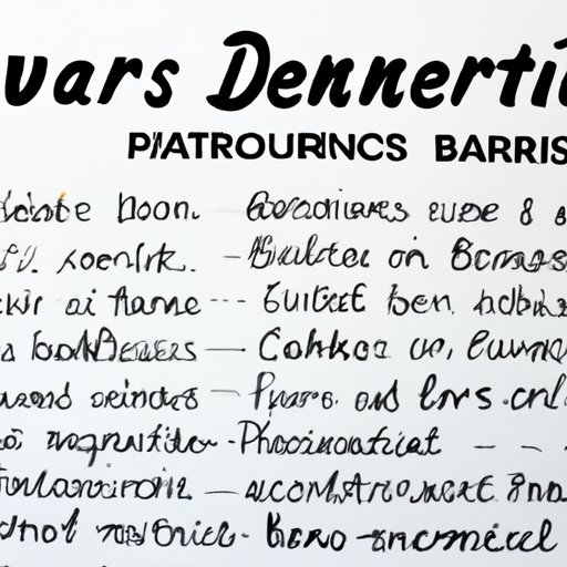 Summary of Benefits and Drawbacks