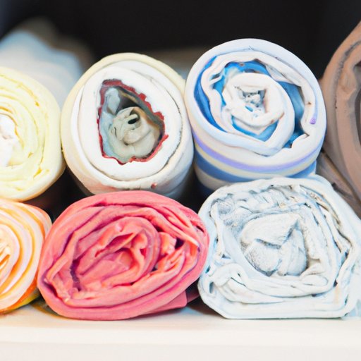 Roll Clothes Instead of Folding Them To Save Space