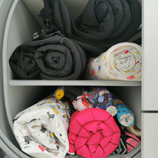 Roll Clothing Instead of Folding to Save Space